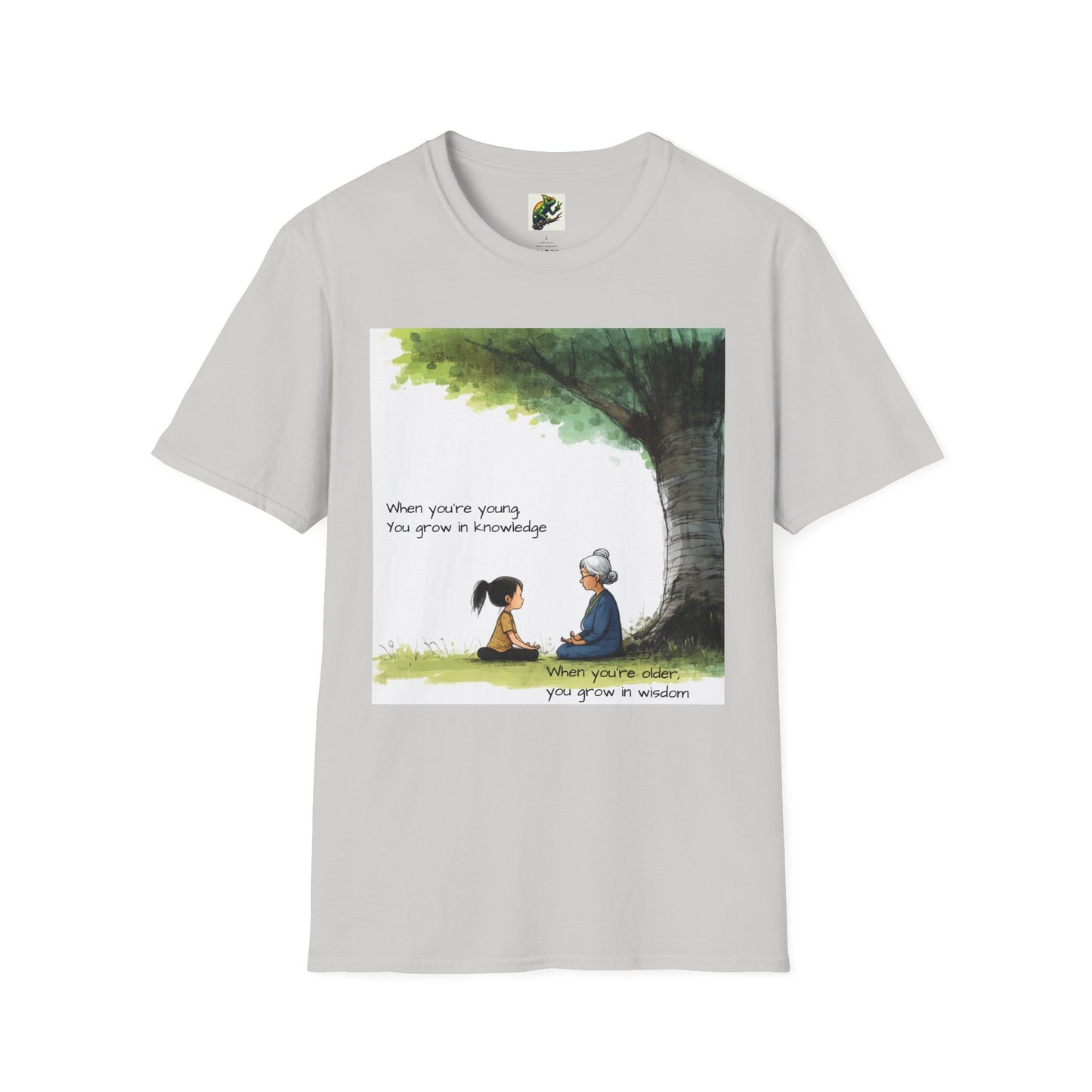 Wisdom T-Shirt, Motivational Tee, Inspirational Quote Shirt, Gift for Students, Philosophy Apparel