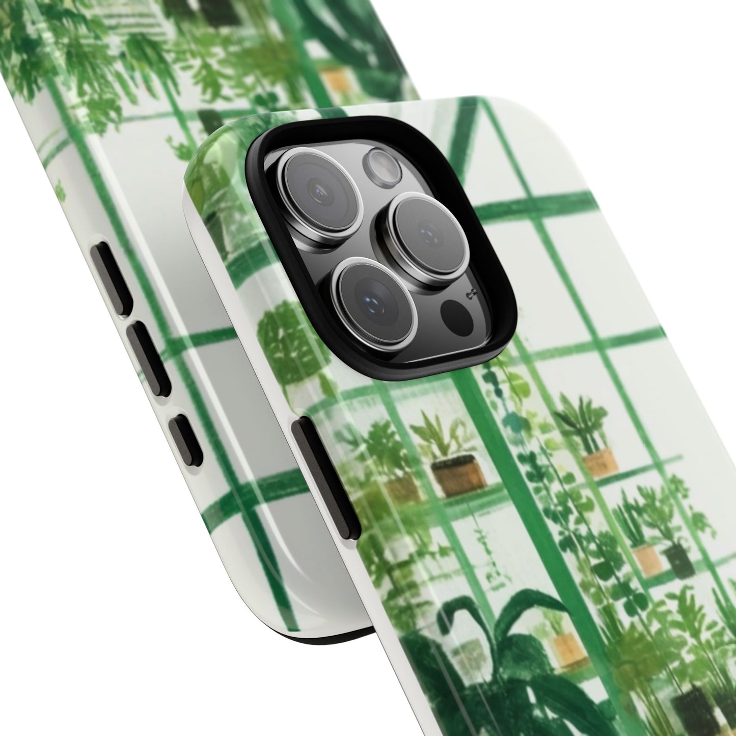 Greenhouse Phone Case - Tough Cases, Plant Lover Gift, Gardening Accessories, Eco-Friendly Tech, Nature-Inspired Design