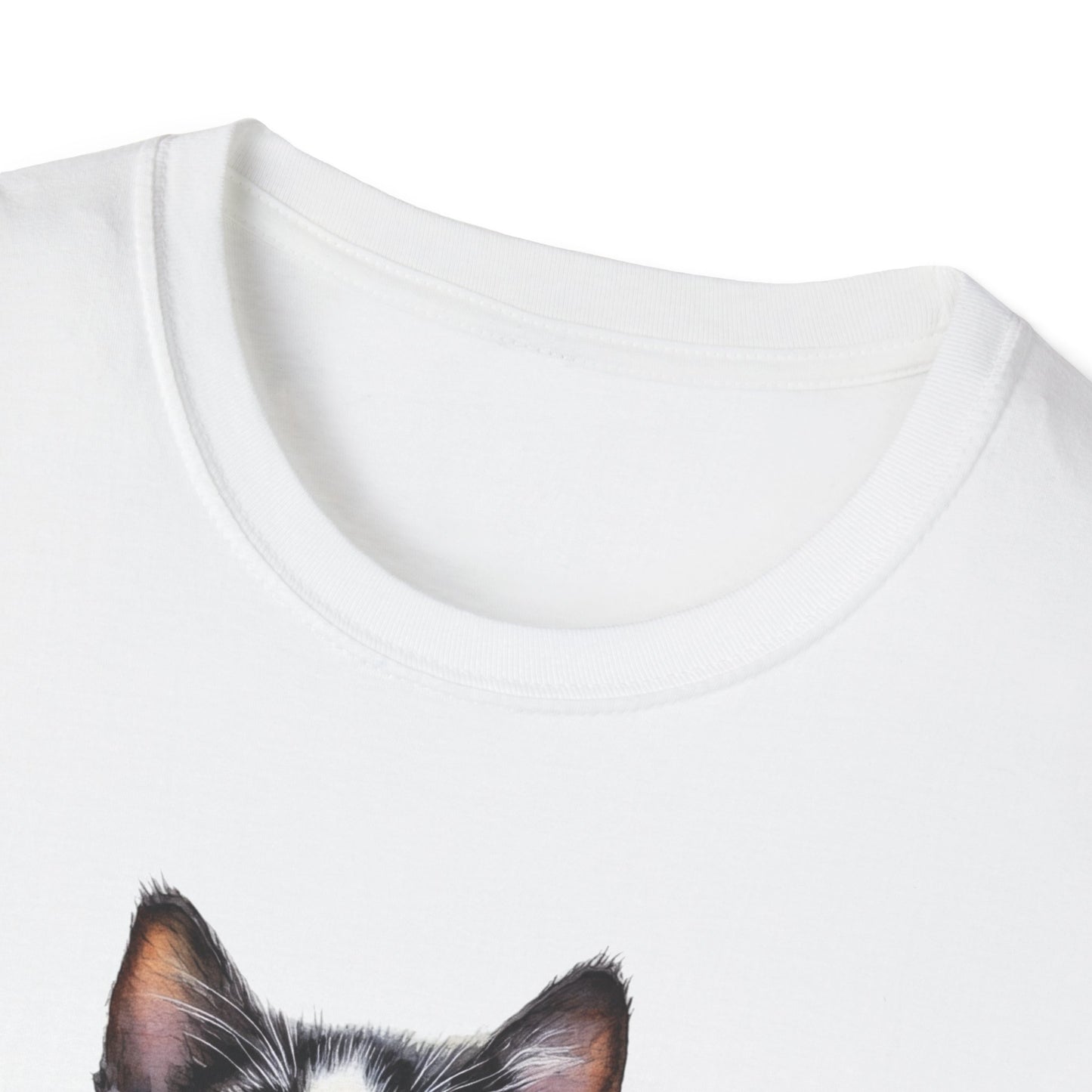 Cute Cat Graphic T-Shirt, Fun Cat Tee, Gift for Cat Lovers, Pet Owner Apparel, Casual Wear, Birthday Gift Idea