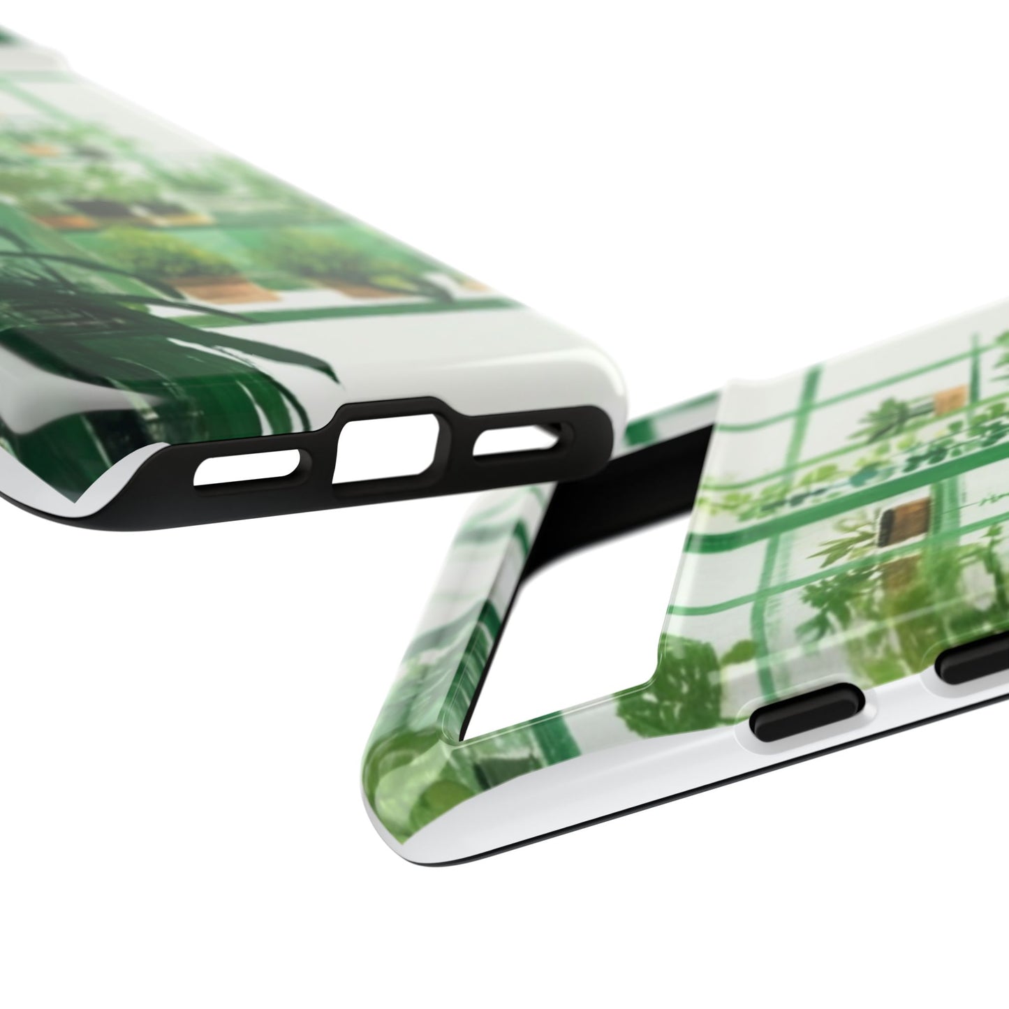 Greenhouse Phone Case - Tough Cases, Plant Lover Gift, Gardening Accessories, Eco-Friendly Tech, Nature-Inspired Design