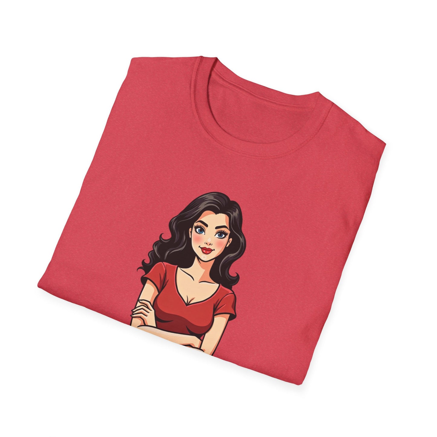 Not a "Pick Me" Unisex Softstyle T-Shirt | Fun Graphic Tee for Confident Women | Casual Wear, Gift for Friends, Birthday, Womens Empowerment