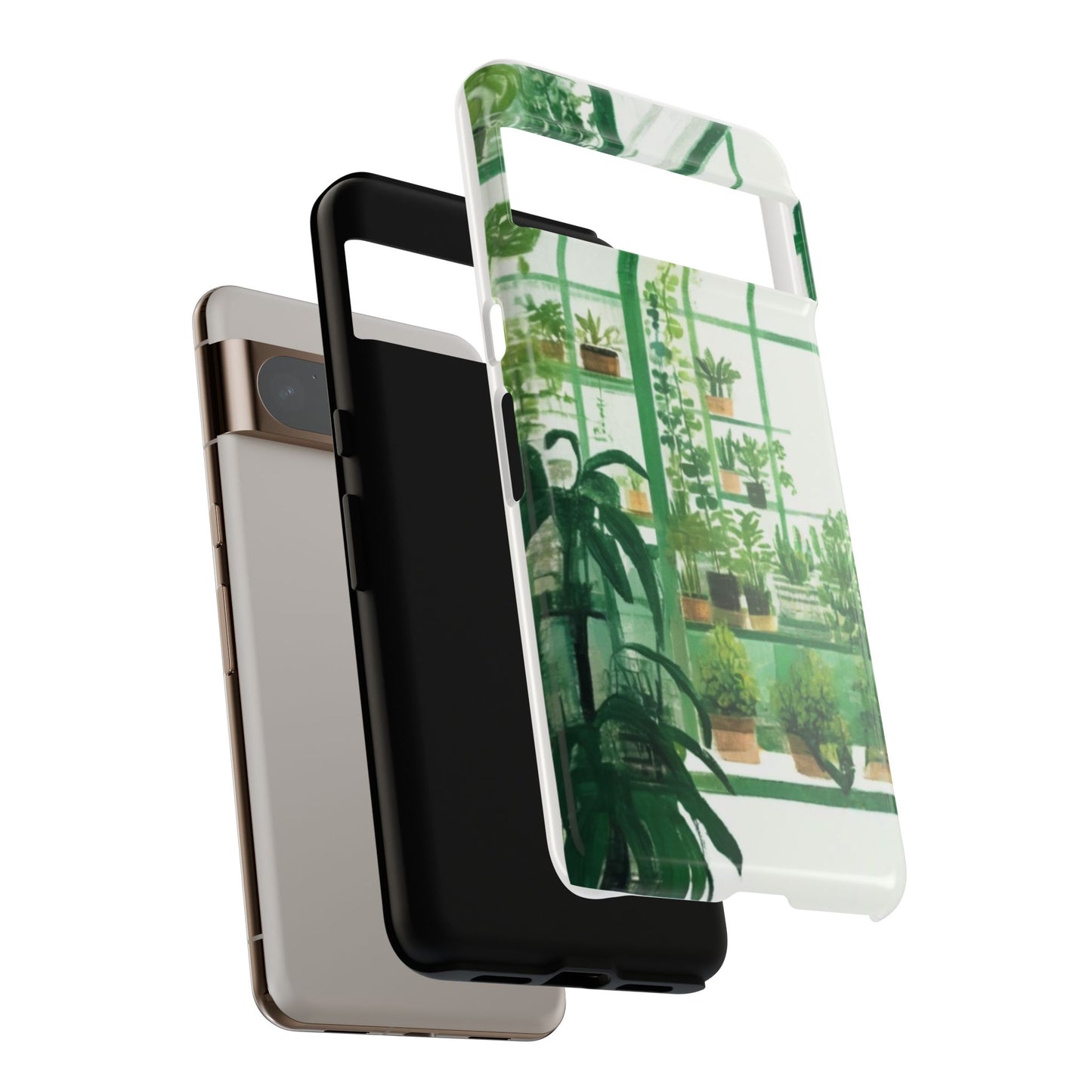 Greenhouse Phone Case - Tough Cases, Plant Lover Gift, Gardening Accessories, Eco-Friendly Tech, Nature-Inspired Design