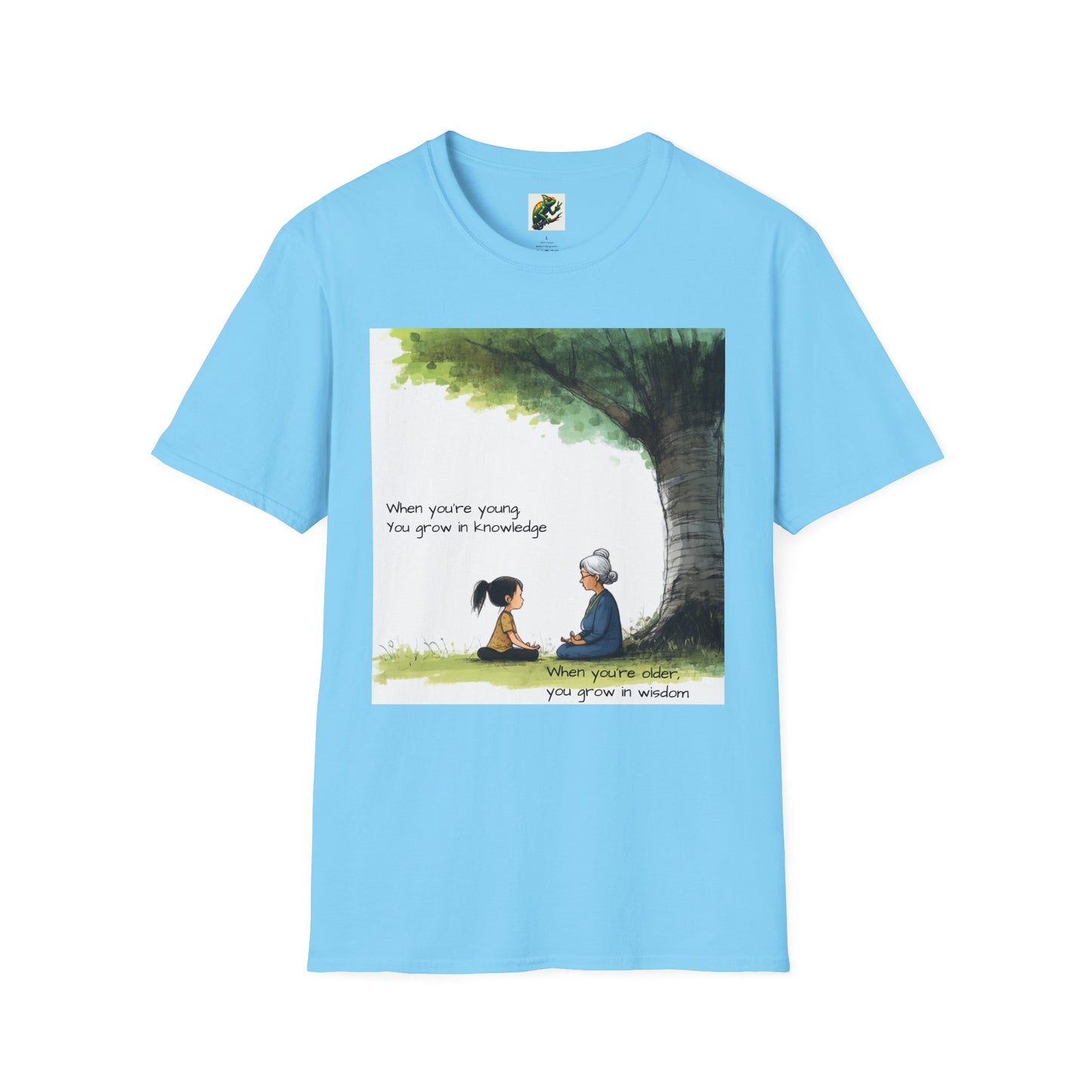 Wisdom T-Shirt, Motivational Tee, Inspirational Quote Shirt, Gift for Students, Philosophy Apparel